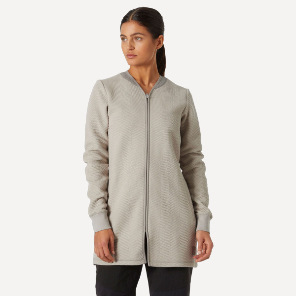 Свитер HH Wmn Lillo Long Zip Sweater (Женский; S; Mellow Grey)